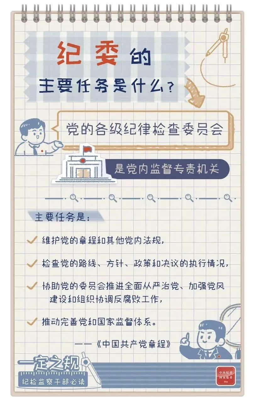 一定之规：纪委的主要任务是什么？